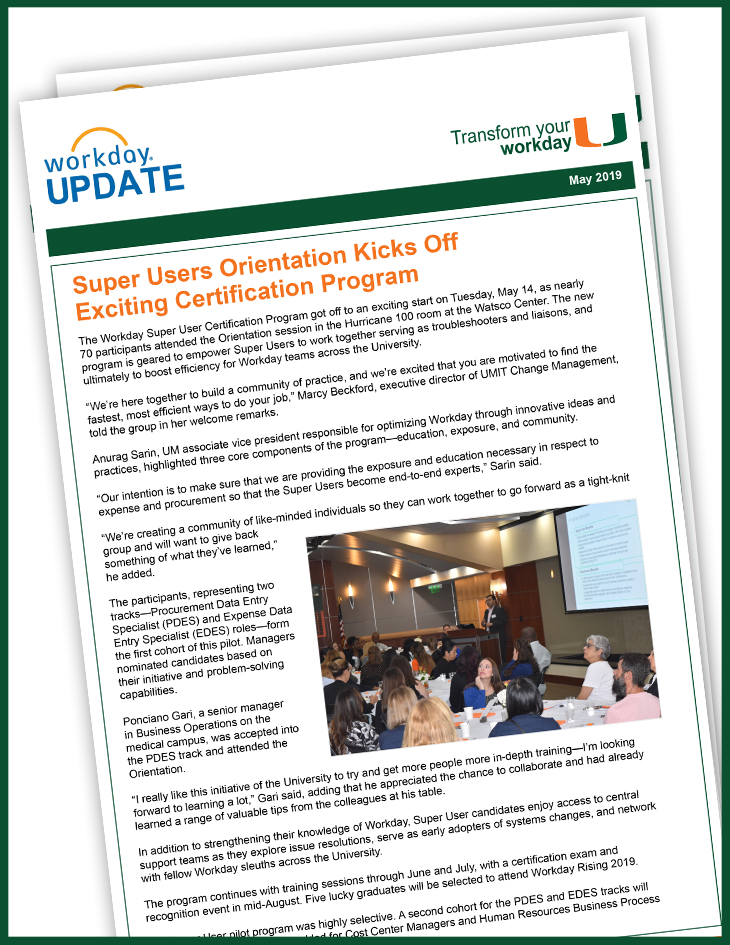 Current Issue | Workday | University Of Miami